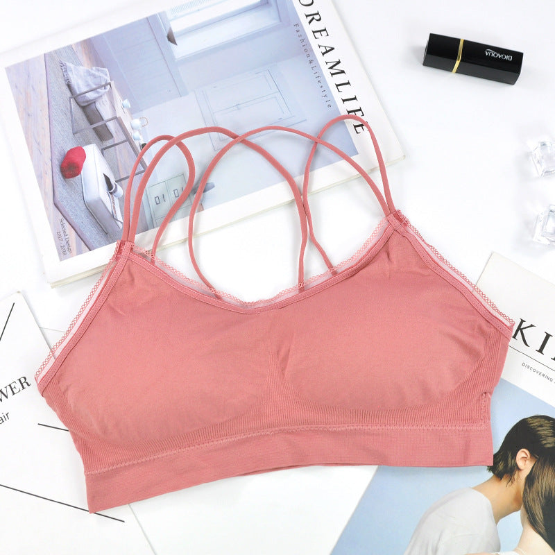 Seamless Cross Strap Beauty Wrap